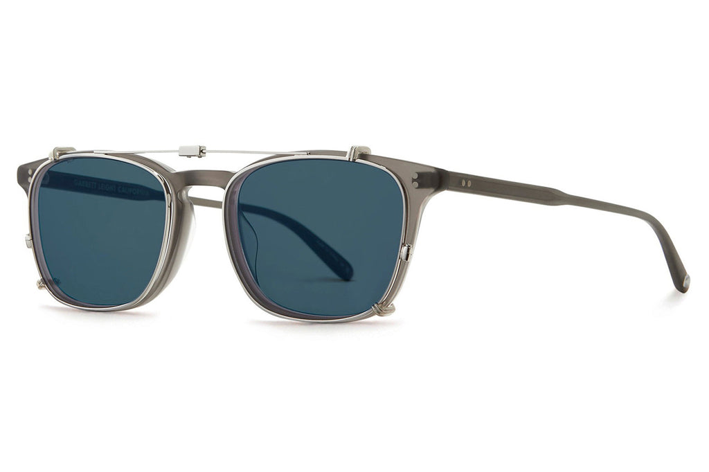 Garrett Leight - Boon Clip On Shades Silver with H20 Lenses