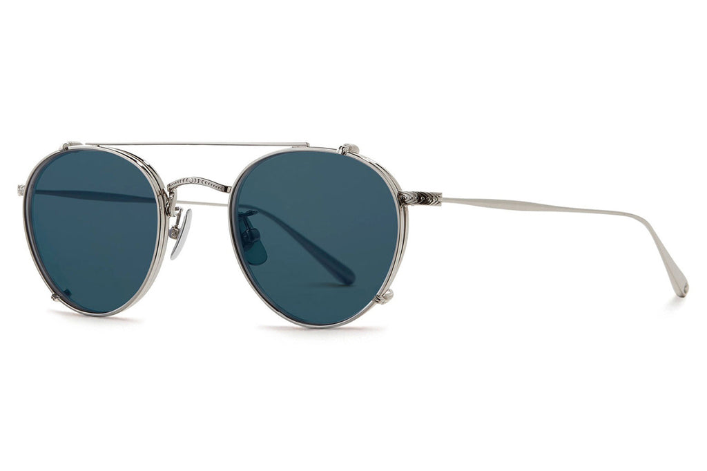 Garrett Leight - William Clip On Shades Silver with H20 Lenses