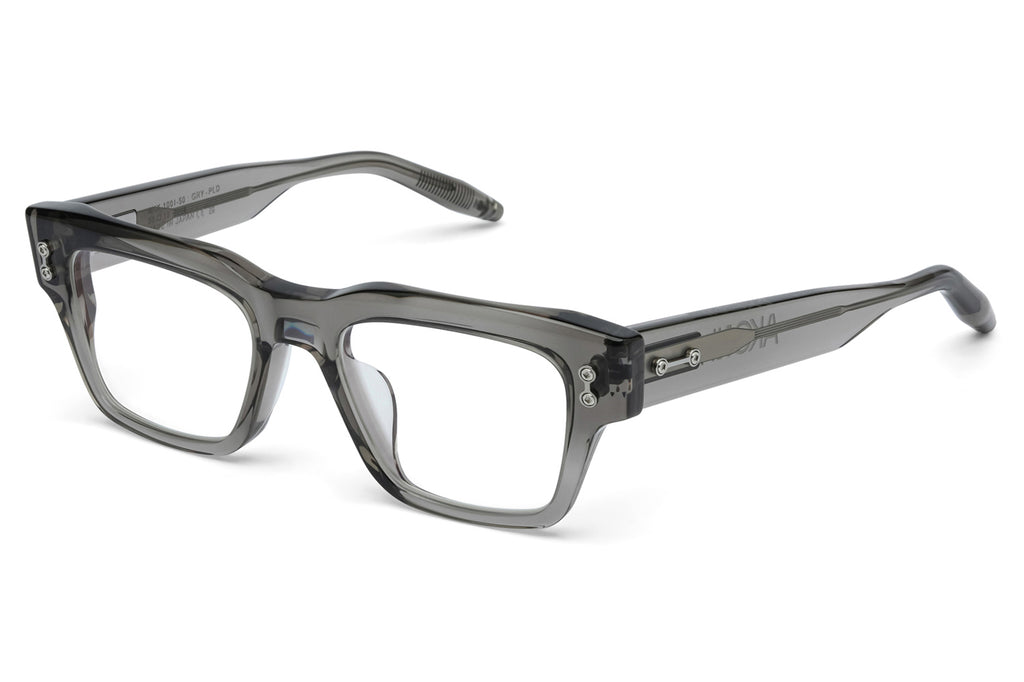 Akoni - Columba Rx Eyeglasses Crystal Dark Grey & Black Palladium