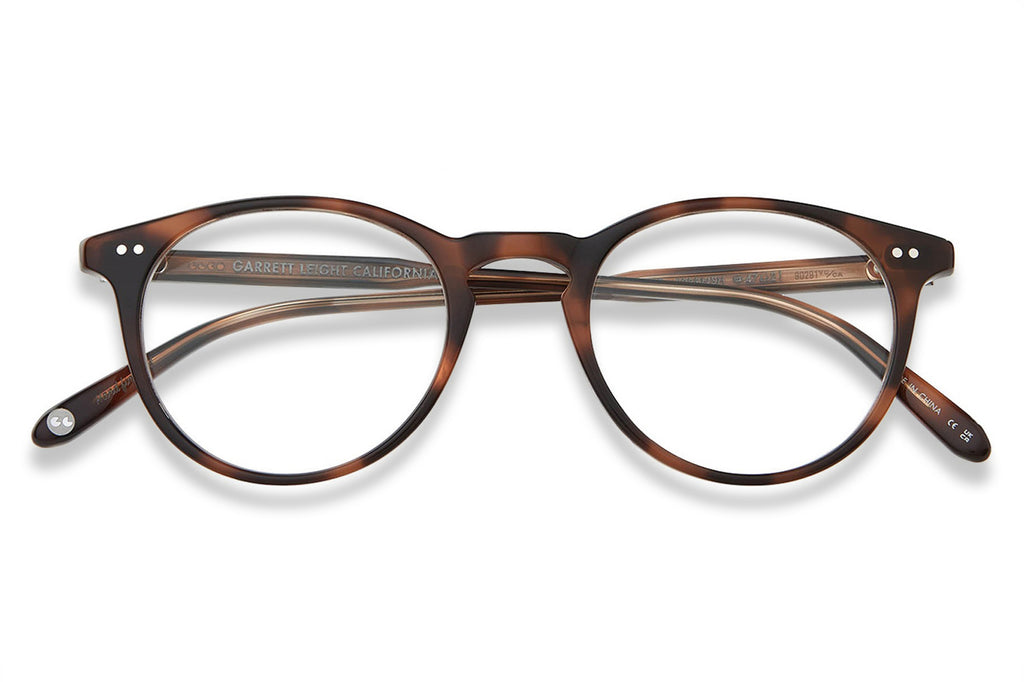 Garrett Leight - Winward Eyeglasses Spotted Brown Shell