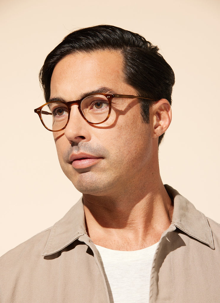 Garrett Leight® - Hampton Eyeglasses Chestnut