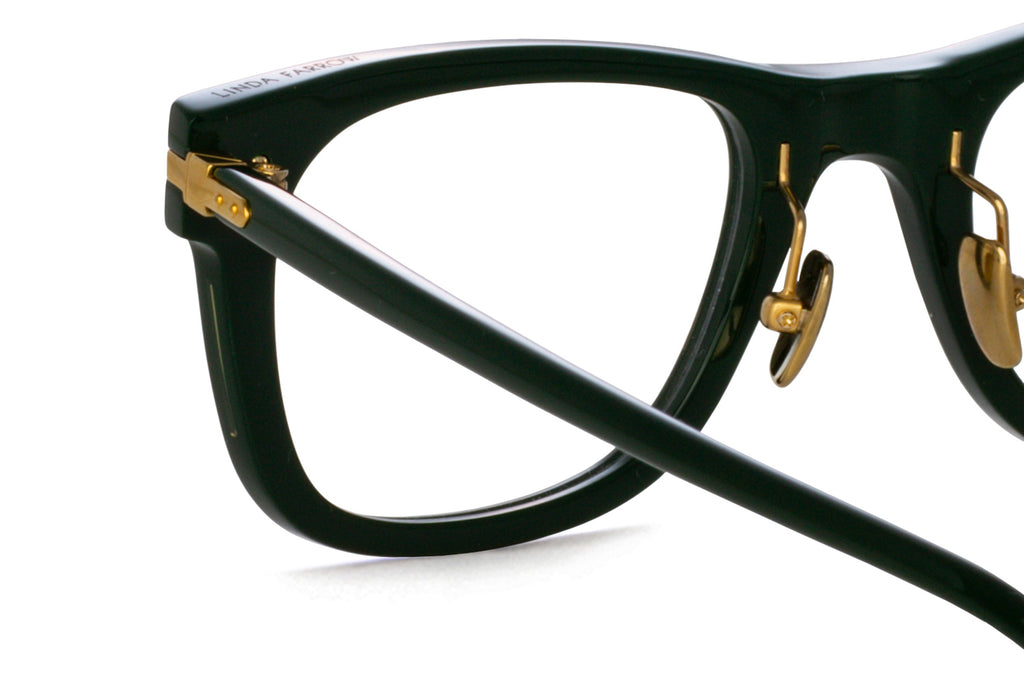 Linda Farrow - Portico Eyeglasses Forest Green (C4)