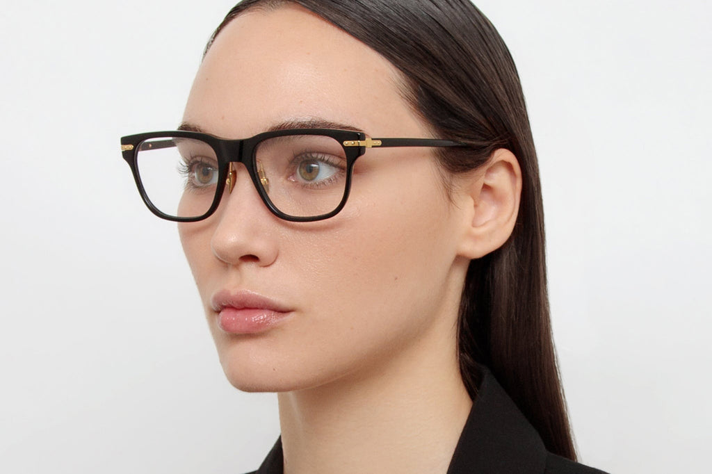 Linda Farrow - Cove Eyeglasses Black/Yellow Gold (C1)