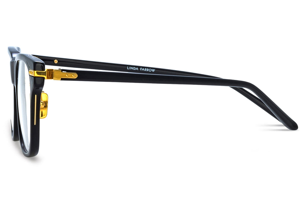 Linda Farrow - Cove Eyeglasses Black/Yellow Gold (C1)