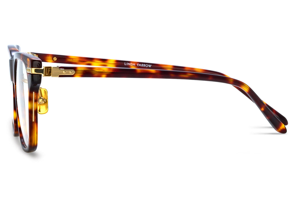 Linda Farrow - Cove Eyeglasses Dark Tortoiseshell/Light Gold (C2)