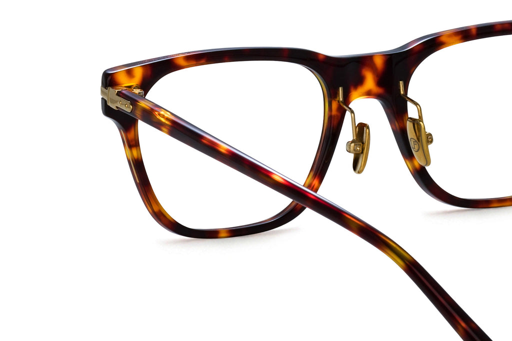 Linda Farrow - Cove Eyeglasses Dark Tortoiseshell/Light Gold (C2)