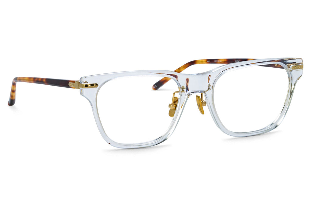 Linda Farrow - Cove Eyeglasses Clear/Light Gold (C3)