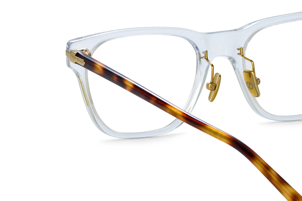 Linda Farrow - Cove Eyeglasses Clear/Light Gold (C3)