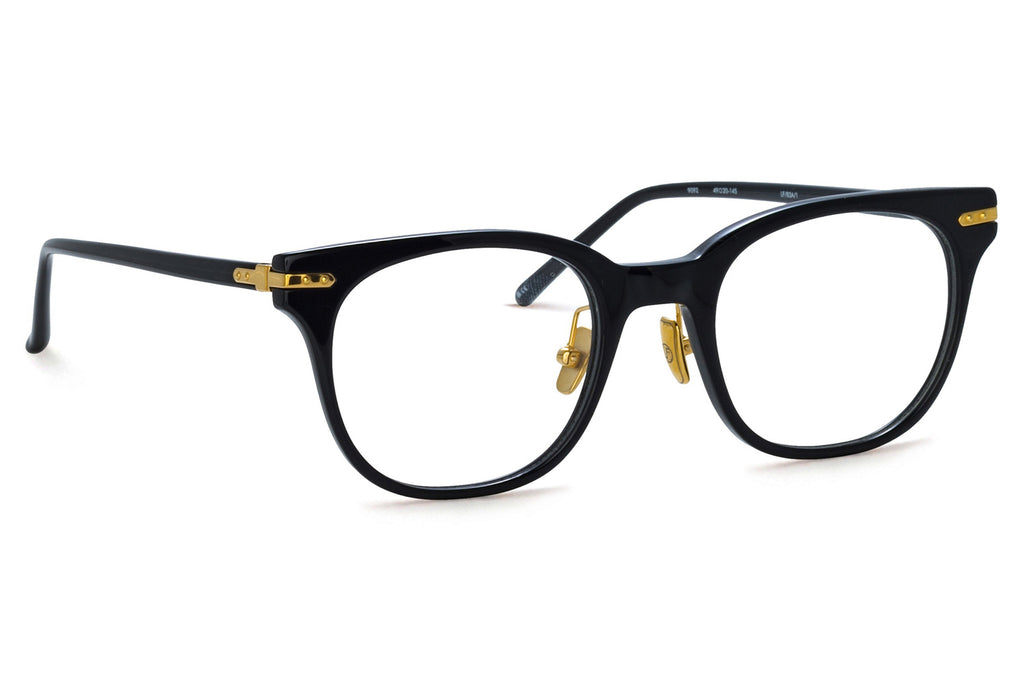 Linda Farrow - Arch Eyeglasses Black/Yellow Gold (C1)