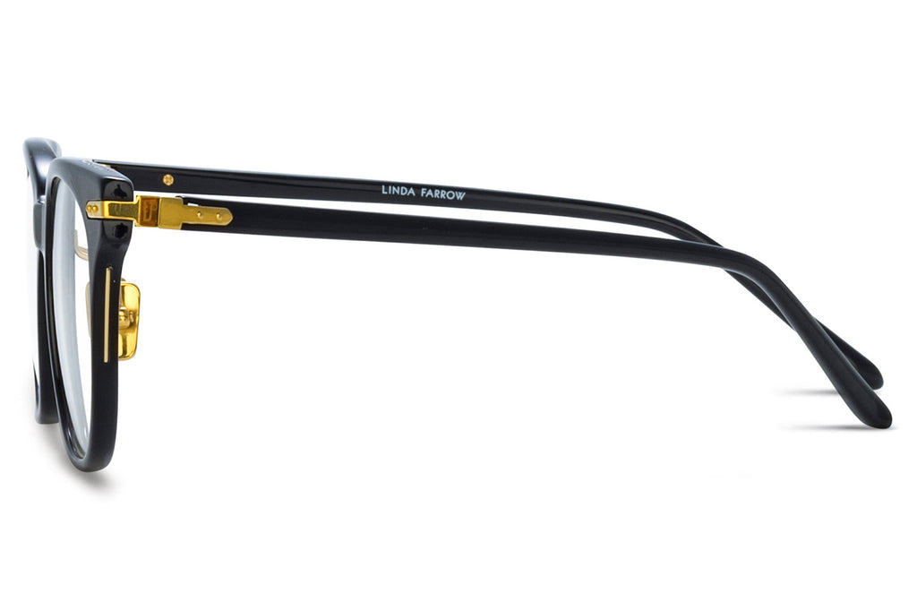 Linda Farrow - Arch Eyeglasses Black/Yellow Gold (C1)