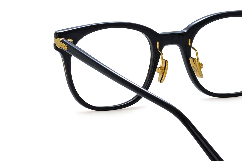 Linda Farrow - Arch Eyeglasses Black/Yellow Gold (C1)