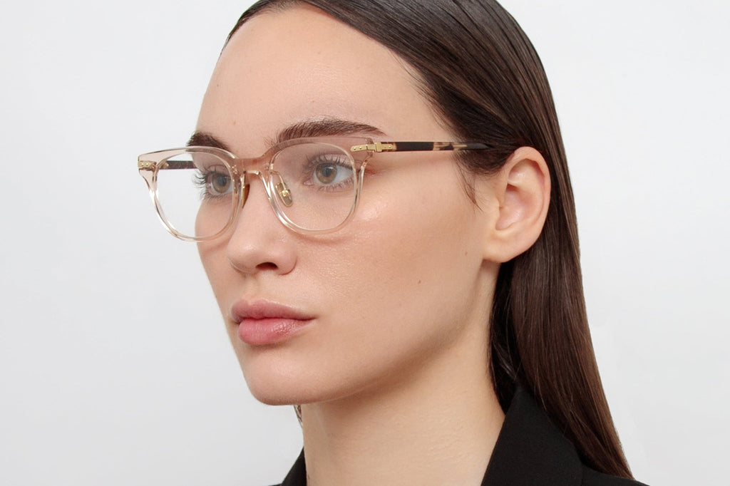 Linda Farrow - Arch Eyeglasses Ash/Light Gold (C2)