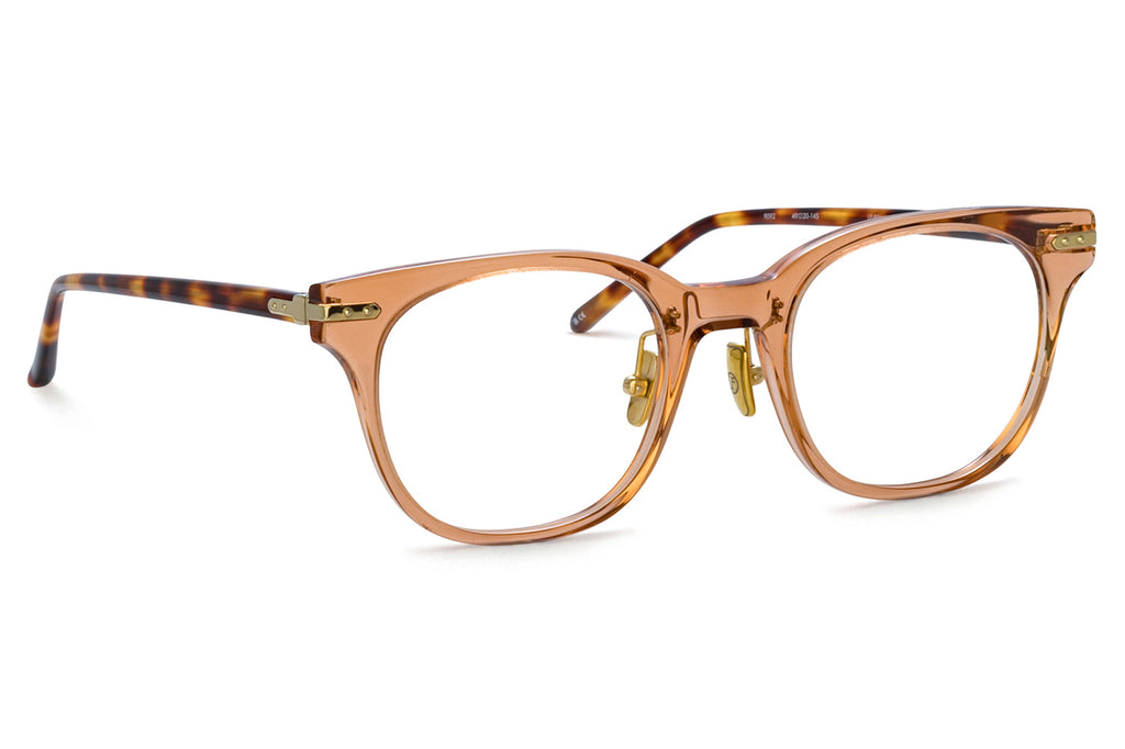 Linda Farrow - Arch Eyeglasses Toffee/Light Gold (C4)