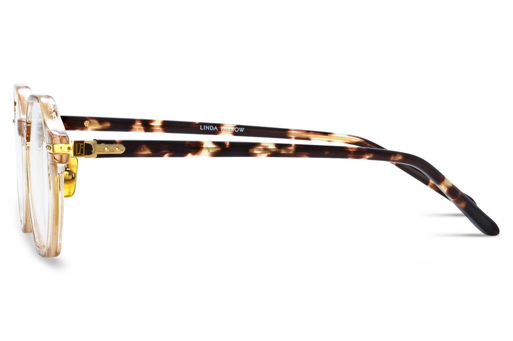 Linda Farrow - Axis Eyeglasses Ash/Light Gold (C2)