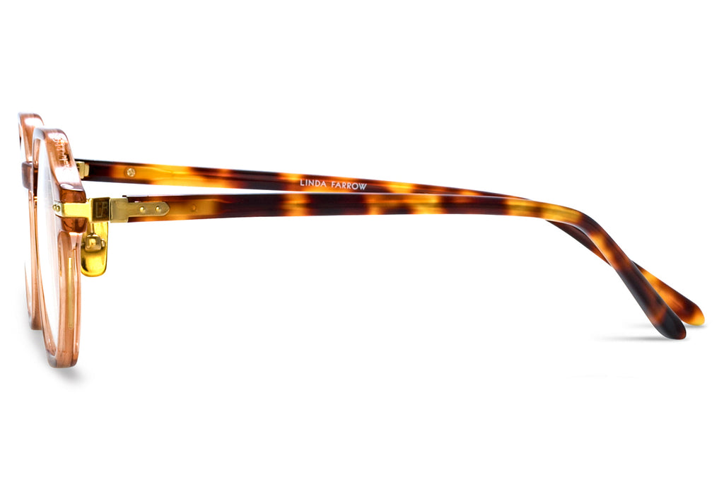 Linda Farrow - Axis Eyeglasses Toffee/Light Gold (C4)