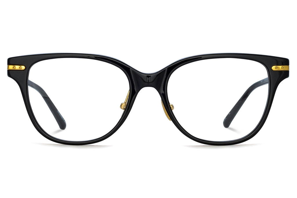 Linda Farrow - Hadid Eyeglasses Black/Yellow Gold (C1)