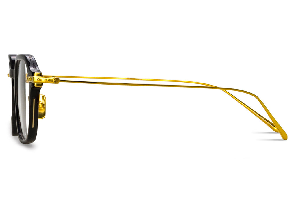 Linda Farrow - Renzo Eyeglasses Black/Yellow Gold (C1)