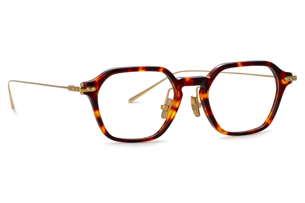 Linda Farrow - Renzo Eyeglasses Dark Tortoiseshell/Light Gold (C2)