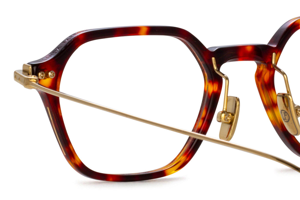 Linda Farrow - Renzo Eyeglasses Dark Tortoiseshell/Light Gold (C2)