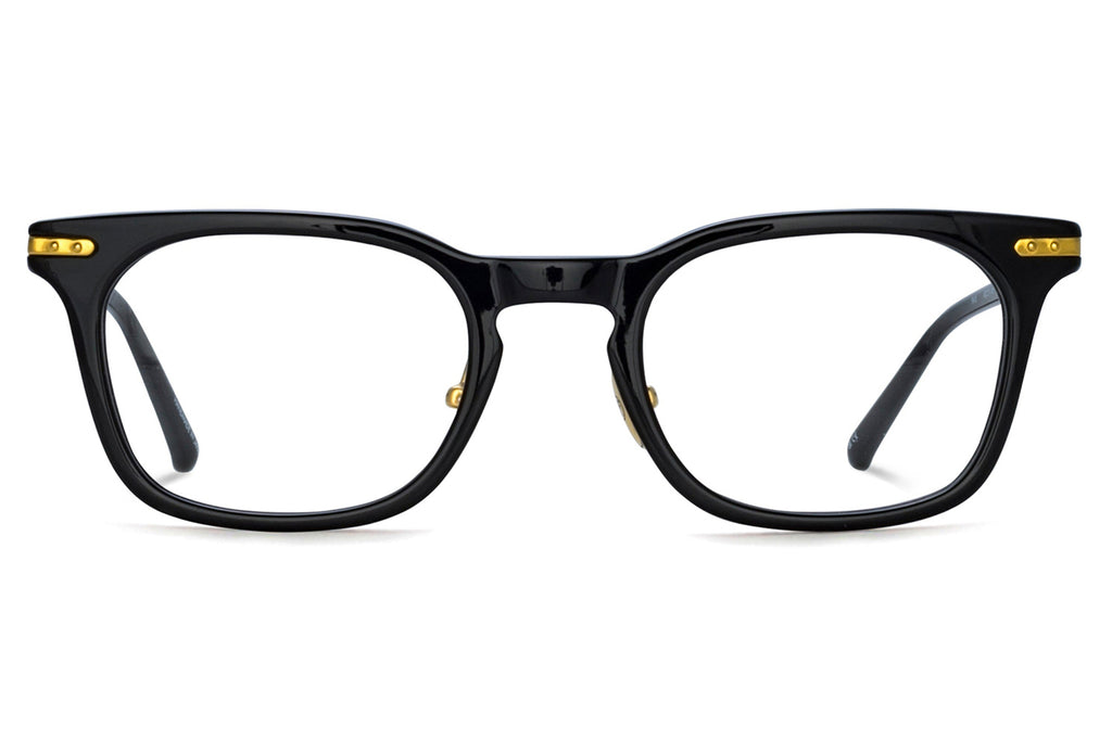 Linda Farrow - Hawkin Eyeglasses Black/Yellow Gold (C1)