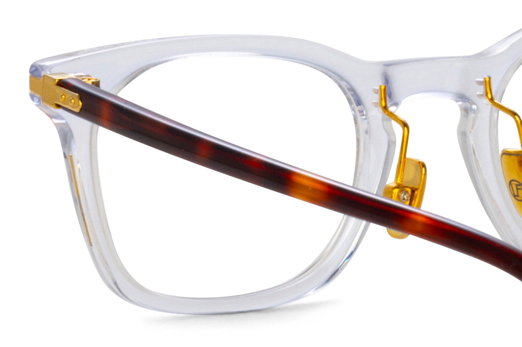 Linda Farrow - Hawkin Eyeglasses Clear/Yellow Gold (C3)