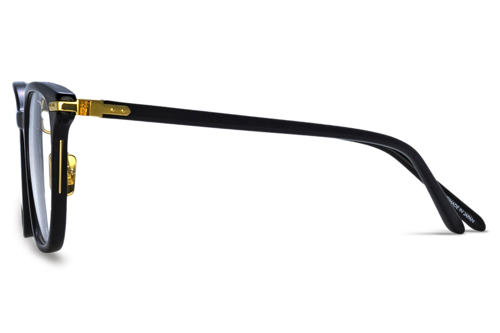 Linda Farrow - Hopkin Eyeglasses Black/Yellow Gold (C1)