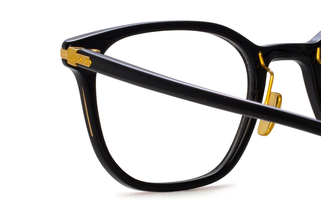 Linda Farrow - Hopkin Eyeglasses Black/Yellow Gold (C1)