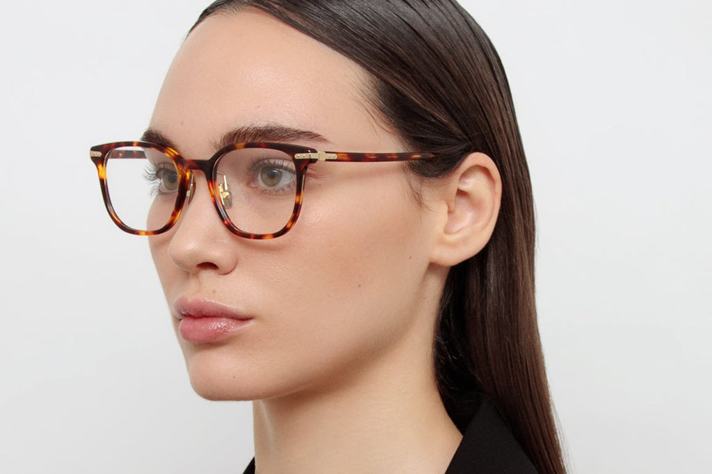 Linda Farrow - Hopkin Eyeglasses Dark Tortoiseshell/Light Gold (C2)