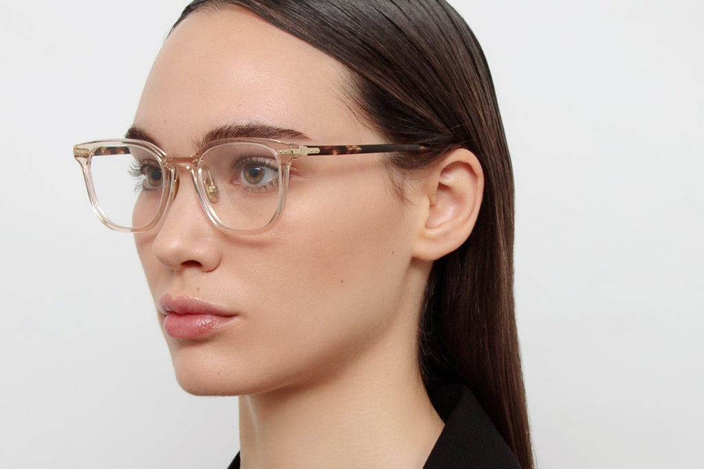 Linda Farrow - Hopkin Eyeglasses Ash/Light Gold (C3)