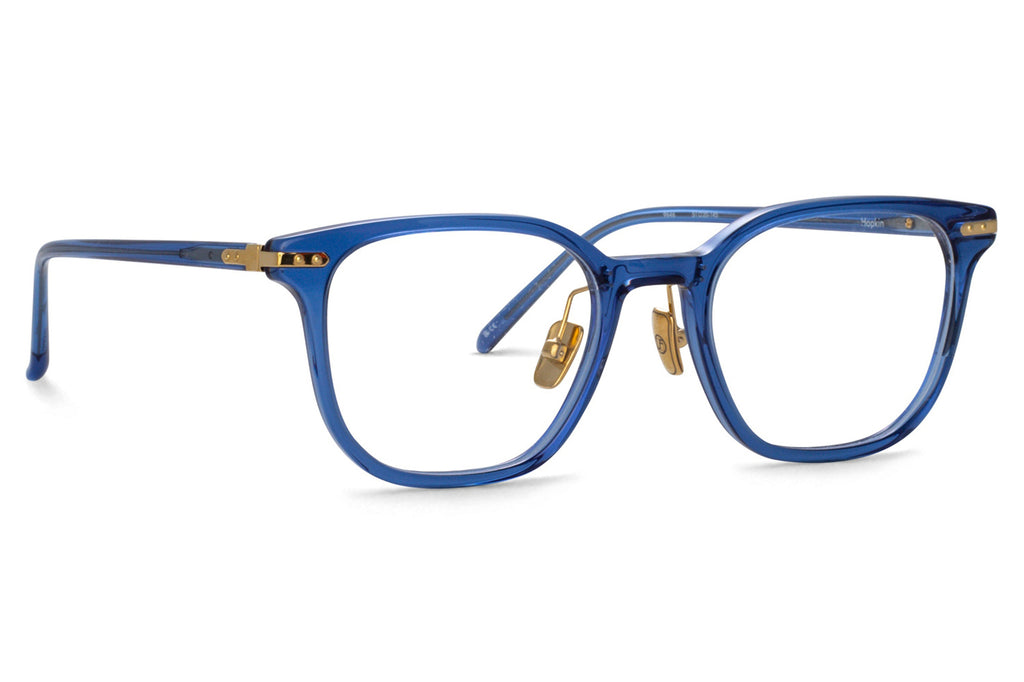 Linda Farrow - Hopkin Eyeglasses Navy/Light Gold (C4)