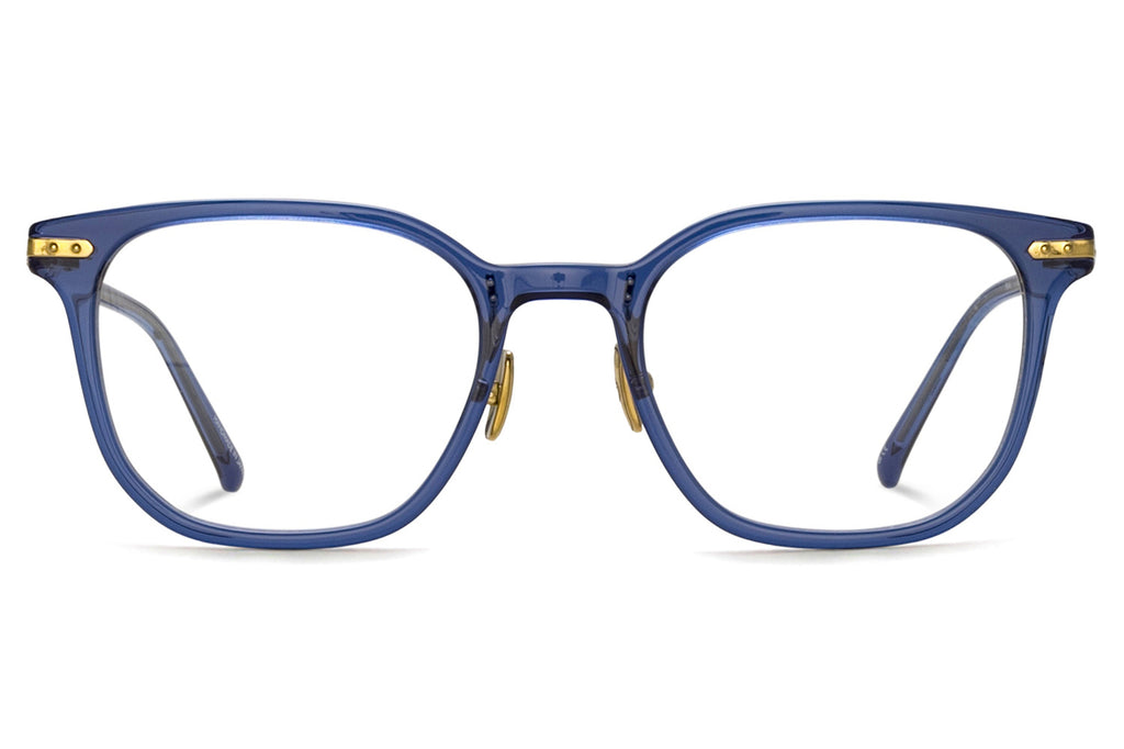 Linda Farrow - Hopkin Eyeglasses Navy/Light Gold (C4)