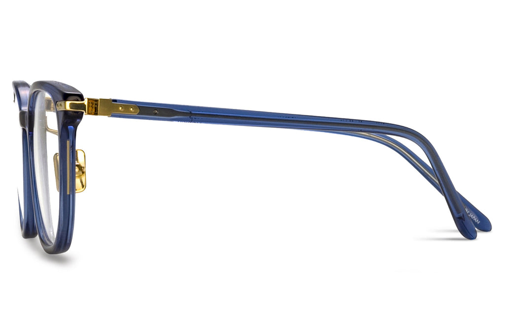 Linda Farrow - Hopkin Eyeglasses Navy/Light Gold (C4)