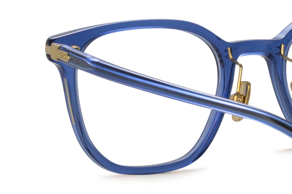 Linda Farrow - Hopkin Eyeglasses Navy/Light Gold (C4)