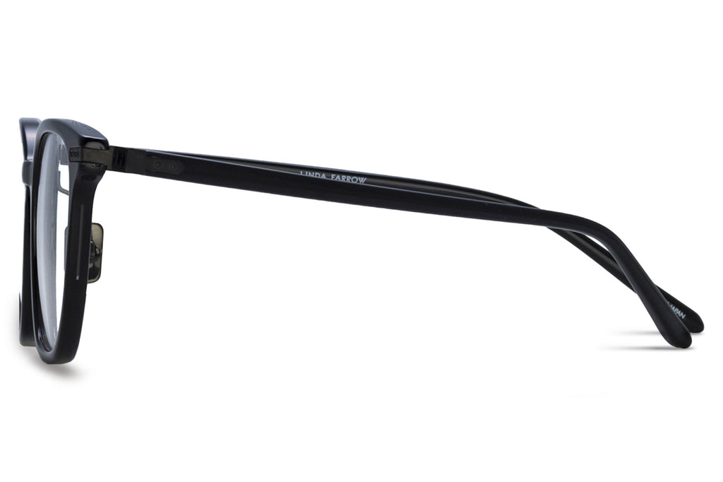 Linda Farrow - Hopkin Eyeglasses Black/Matte Nickel (C5)