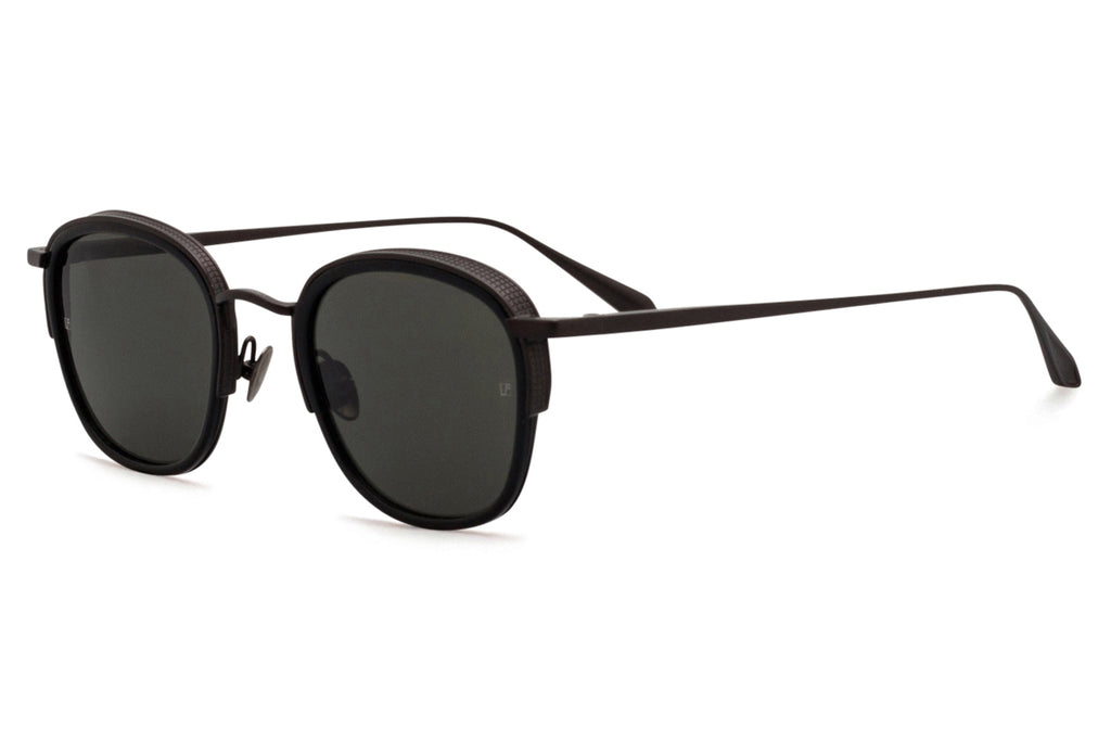 Linda Farrow - Aldrin Sunglasses Black/Matte Nickel (C6)