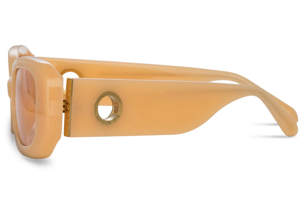 Linda Farrow - Lola Sunglasses Peach (C14)