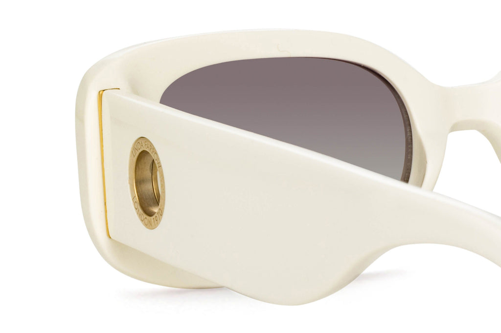 Linda Farrow - Lola Sunglasses White (C3)