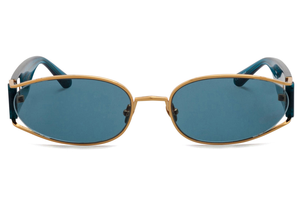 Linda Farrow - Shelby Sunglasses Yellow Gold (C7)