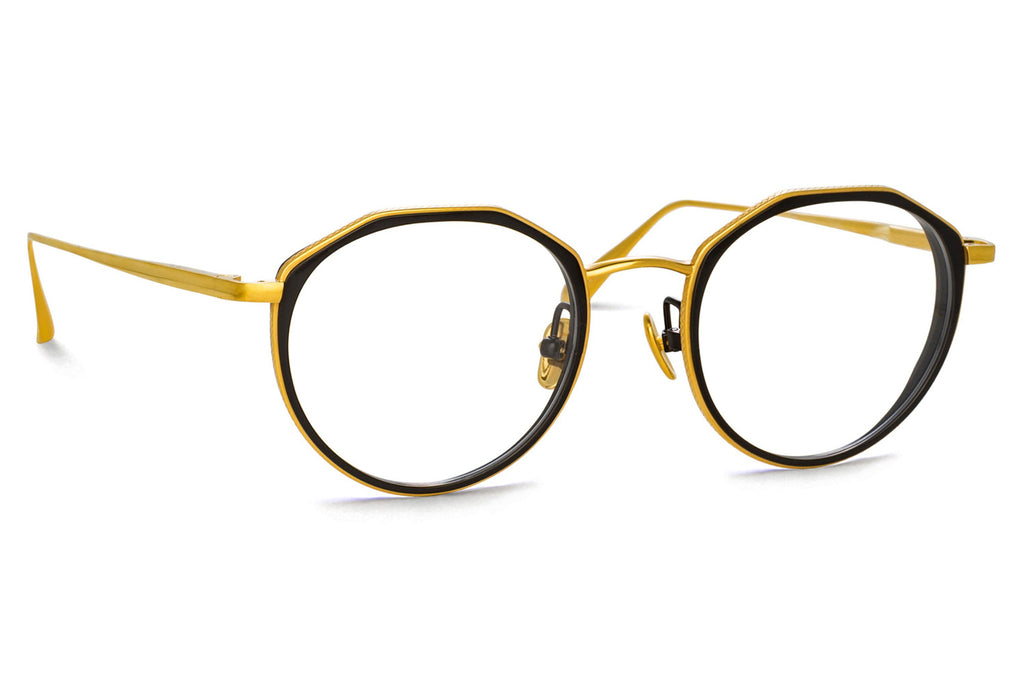 Linda Farrow - Cesar Eyeglasses Yellow Gold/Black (C1)