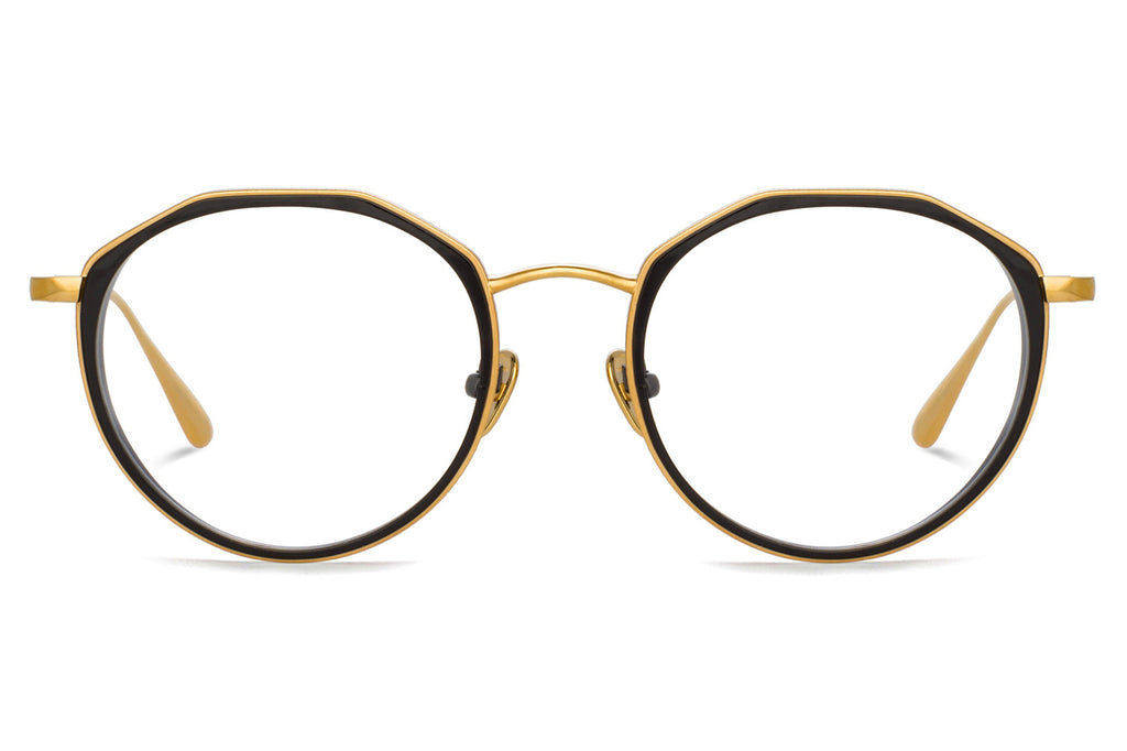 Linda Farrow - Cesar Eyeglasses Yellow Gold/Black (C1)