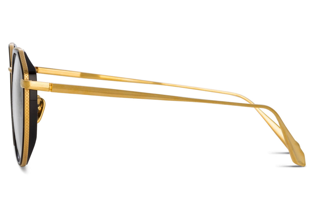 Linda Farrow - Cesar Eyeglasses Yellow Gold/Black (C1)