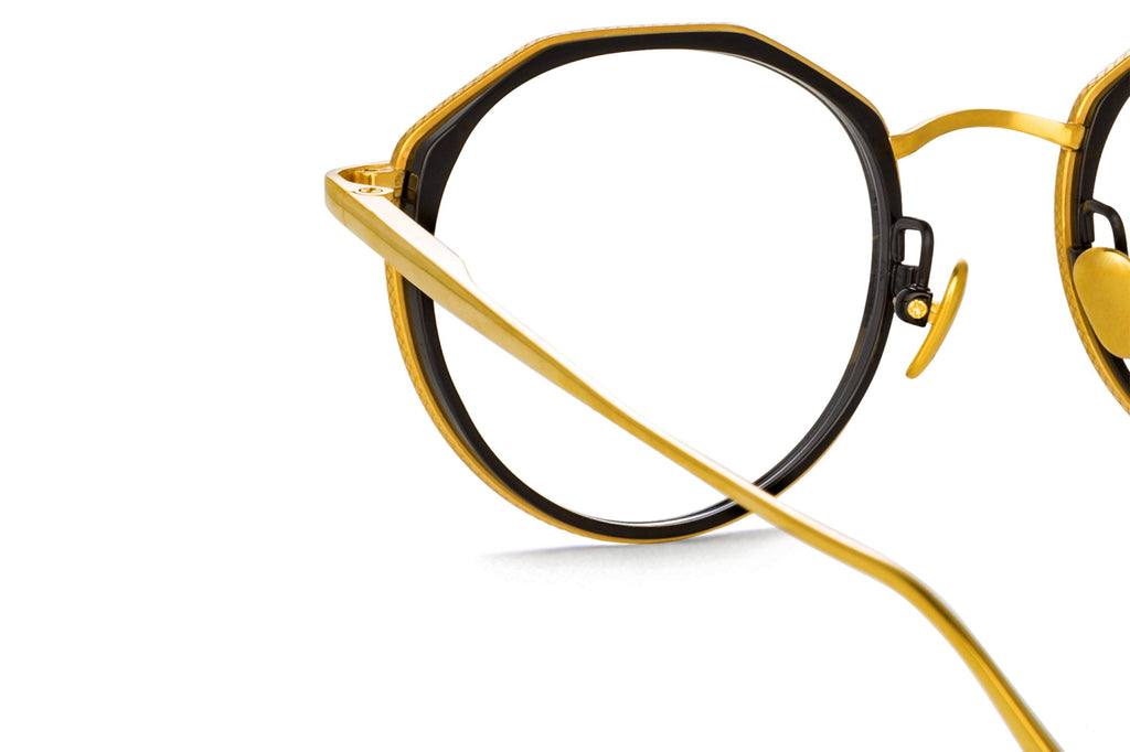 Linda Farrow - Cesar Eyeglasses Yellow Gold/Black (C1)