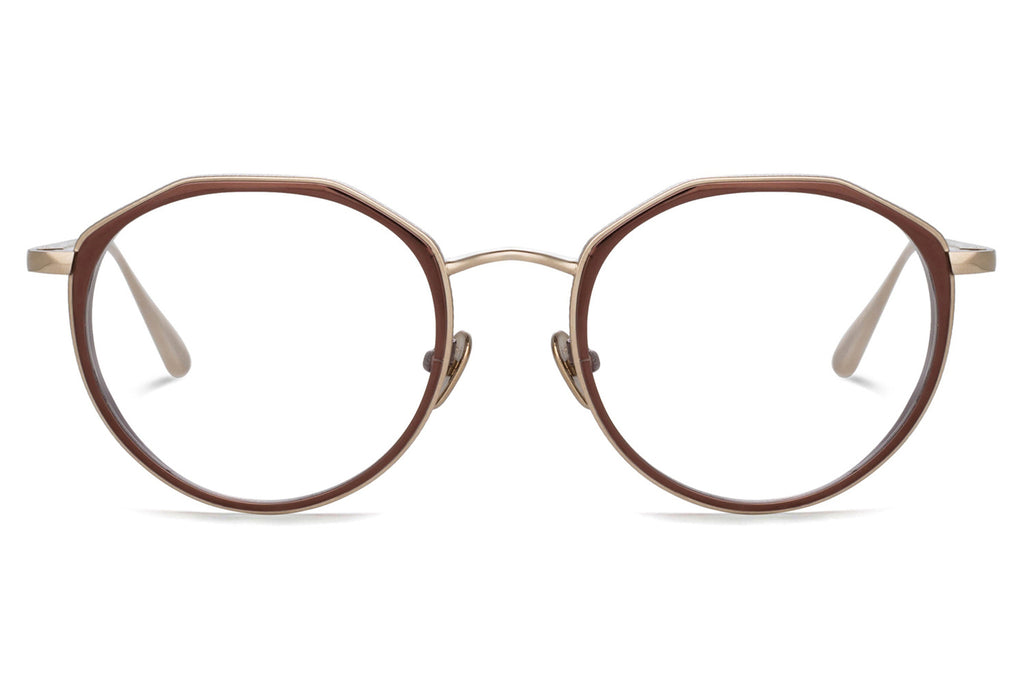 Linda Farrow - Cesar Eyeglasses Light Gold/Brown (C3)