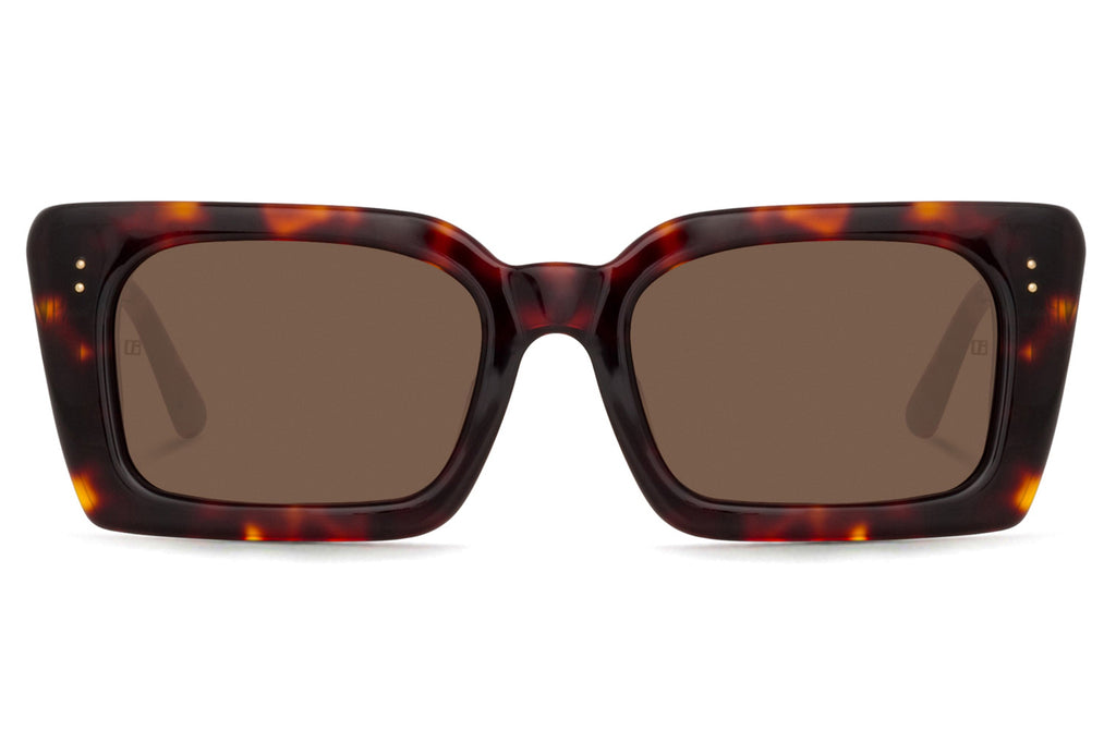 Linda Farrow - Nieve Sunglasses Tortoiseshell (C2)