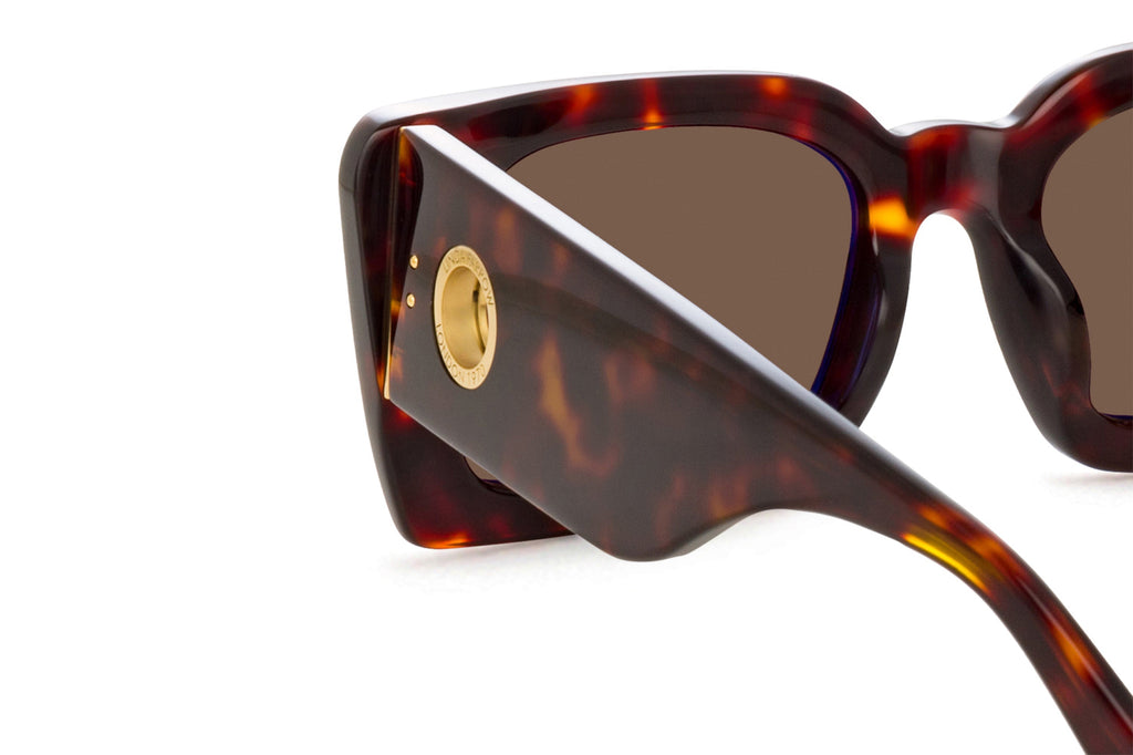 Linda Farrow - Nieve Sunglasses Tortoiseshell (C2)