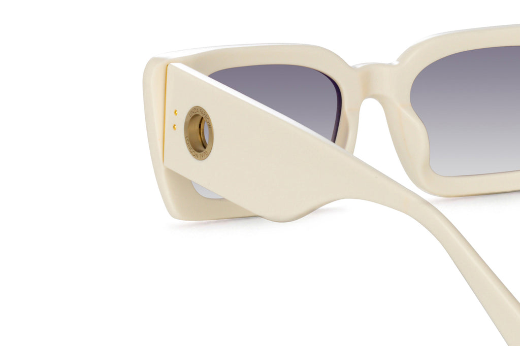 Linda Farrow - Nieve Sunglasses White (C7)