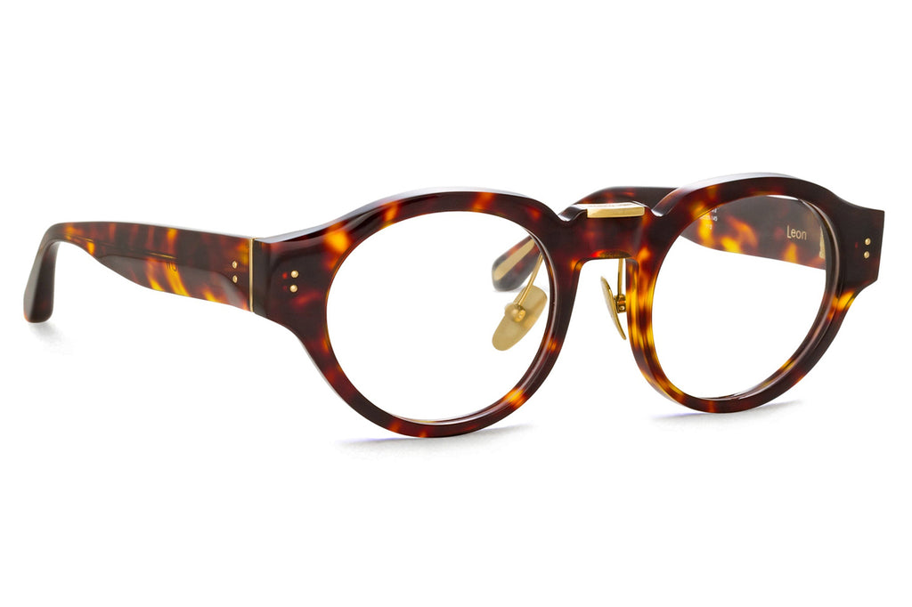 Linda Farrow - Leon Eyeglasses Tortoiseshell (C2)