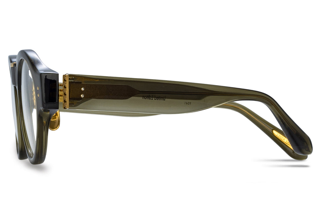 Linda Farrow - Leon Eyeglasses Green/Light Gold (C4)