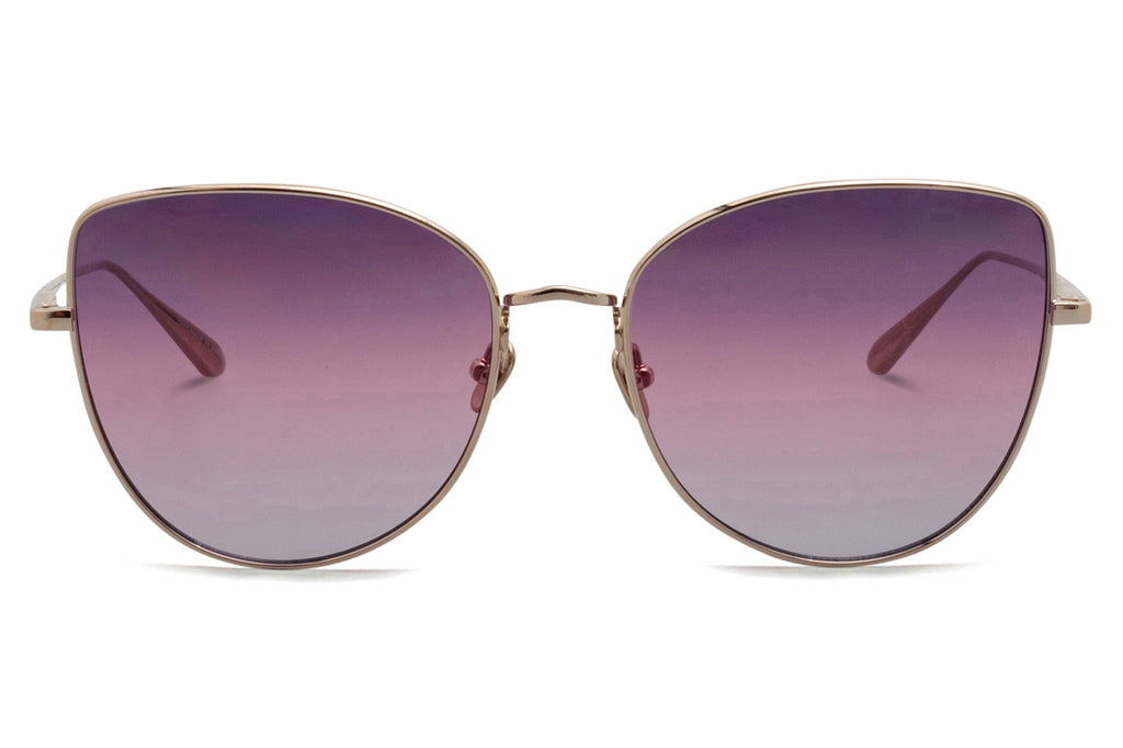 Linda Farrow - Eloise Sunglasses Light Gold (C9)