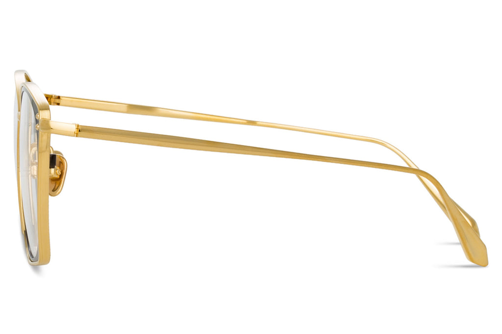 Linda Farrow - Milo Eyeglasses Yellow Gold (C1)